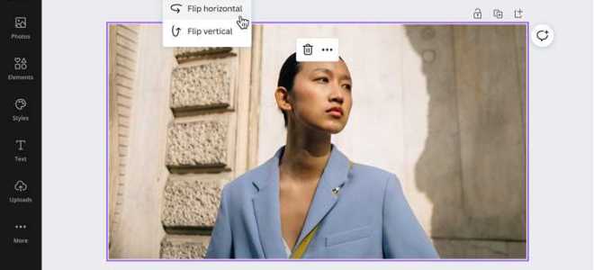 Canvas как повернуть изображение