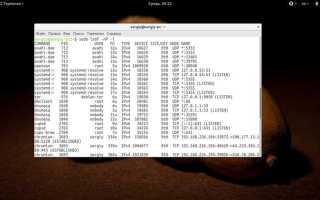 Как освободить порт ubuntu