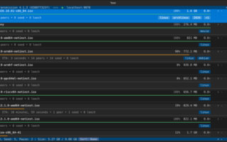 Релиз Tewi 3.0.0, текстового интерфейса для управления torrent-клиентами