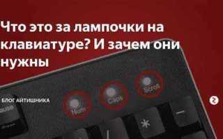 Третья лампочка на клавиатуре как выключить