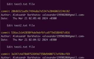 Git commit a как выйти