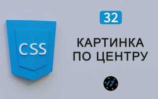 Как меню выровнять по центру css