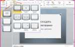 Для чего предназначены шаблоны в программе powerpoint