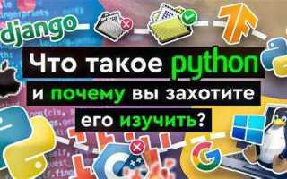 На чем написан python