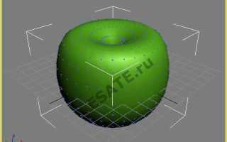 Как разбить объект на полигоны в 3d max