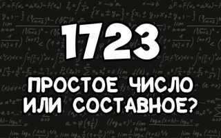 Как найти простое число в с