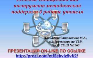 Как включить сетевые функции в powerpoint