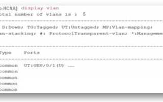Vlan batch huawei что это