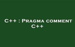 Pragma endregion c что это