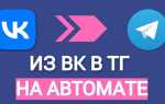 Как настроить репост из вк в телеграмм