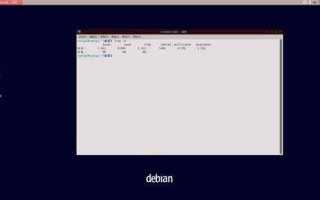 Debian как вызвать терминал