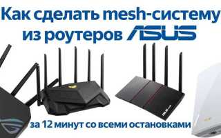 Как сделать mesh сеть из разных роутеров