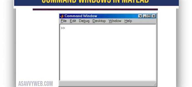 Как очистить command window в matlab