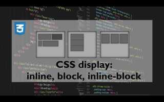 Почему inline block не работает