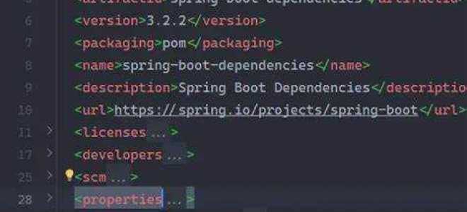 Spring boot starter parent что это