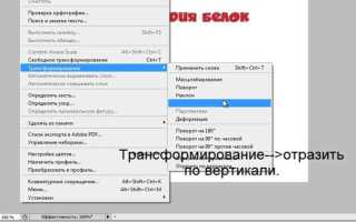 Как отзеркалить изображение в питоне