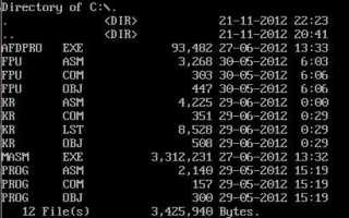 Как запустить asm файл в dosbox