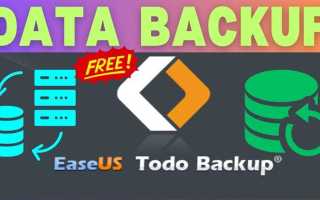 Easeus todo backup что это