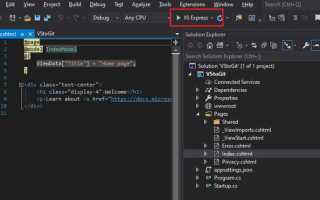 Как отправить проект visual studio