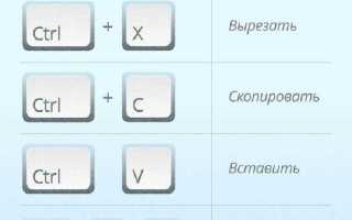 Как копировать текст на клавиатуре