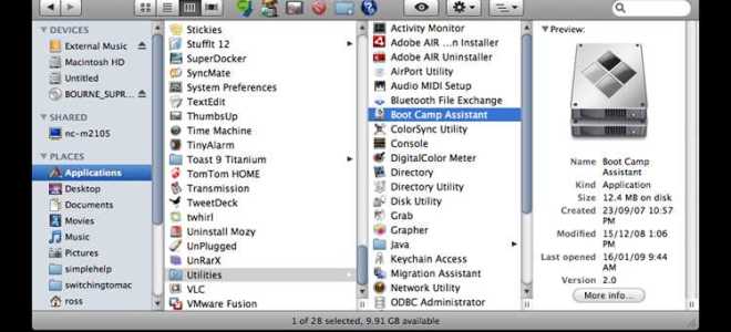 Как сделать загрузочную флешку mac os