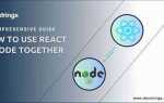 Как связать node js и react