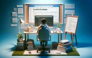 Senior frontend developer кто это