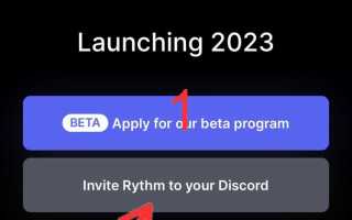 Как работает rhythm бот в дискорде