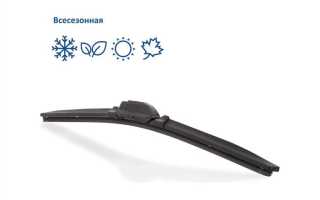 Как установить щетки goodyear на крючок