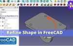 Как чертить в freecad