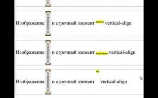 Как выровнять текст по вертикали css