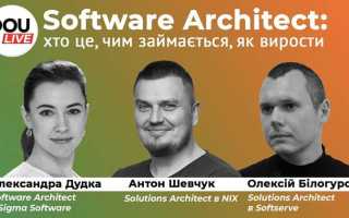 Software architect кто это