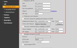Какие порты открыть для sip