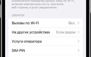 Как выбрать сеть вручную на айфоне