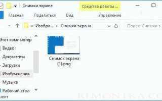 Как запустить скриншотер на windows 10