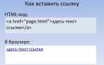 Как оформить сайт html