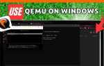 Qemu windows 10 как пользоваться