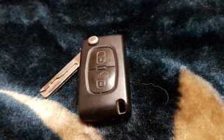 Как разобрать ключ от пежо 308