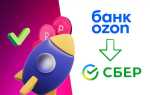 Как перевести деньги с озон на сбербанк