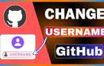 Username for https github com что это
