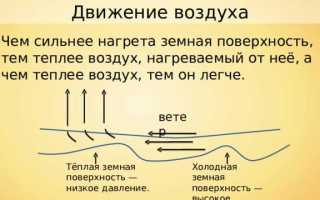 Где воздух теплее внизу или вверху