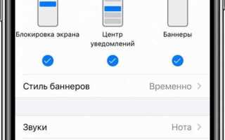Как работают push уведомления ios