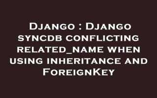 Related name django как использовать