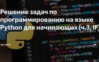 Где решать задачи python