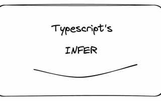 Infer typescript что это