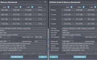 Aida64 cache and memory benchmark как запустить