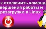 Linux как остановить программу в терминале