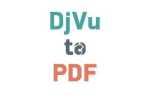 Как pdf перевести в djvu