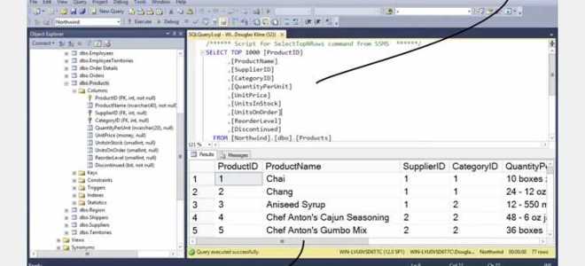 В какой программе работать с sql