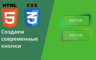 Как расположить кнопки в ряд в html